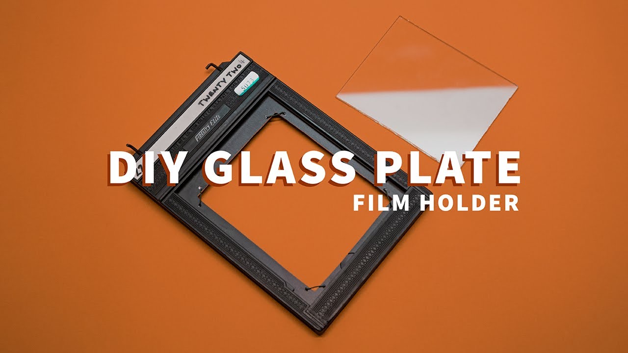 Modifying Film Holder for Glass Dry or Wet-plates | Step by Step Tutorial | Large Format Photography