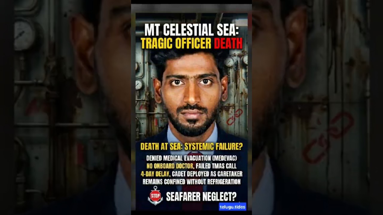 Officer Nishanth passed away due to illness on the ship..#merchantnavy #seafarer #rights #justice...