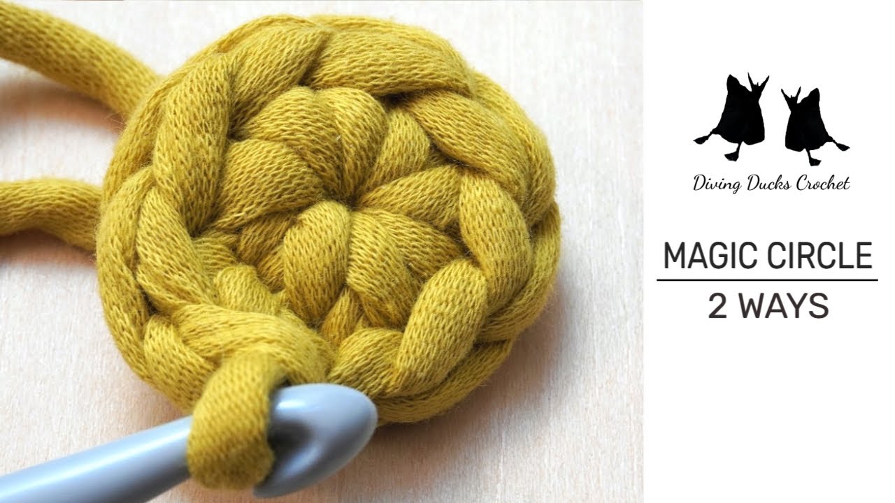 2 ПУТИ | Magic CIRCLE Crochet Tutorial / Волшебное КОЛЬЦО крючком