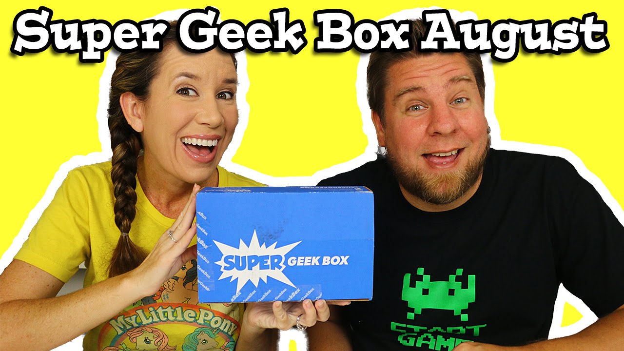 Super Geek Box August 2016 Unboxing