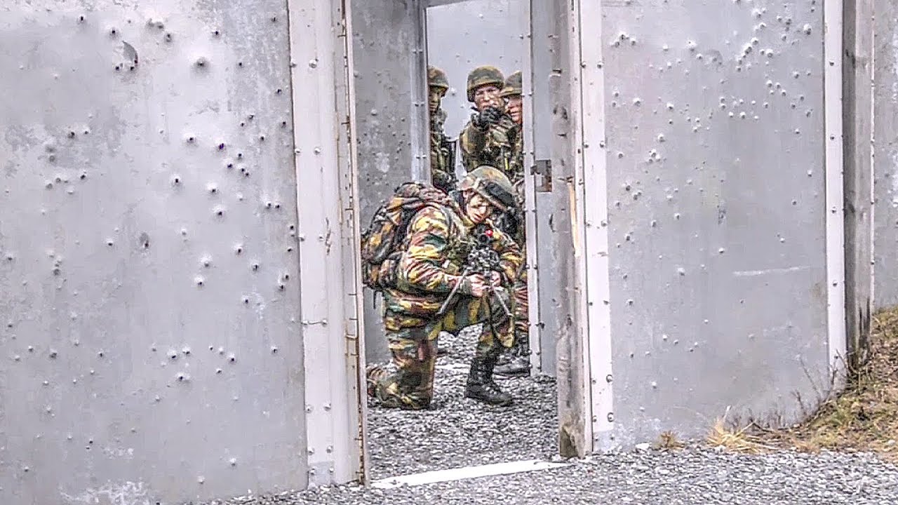 Belgium Soldiers Conduct Realistic Training Exercise in Germany