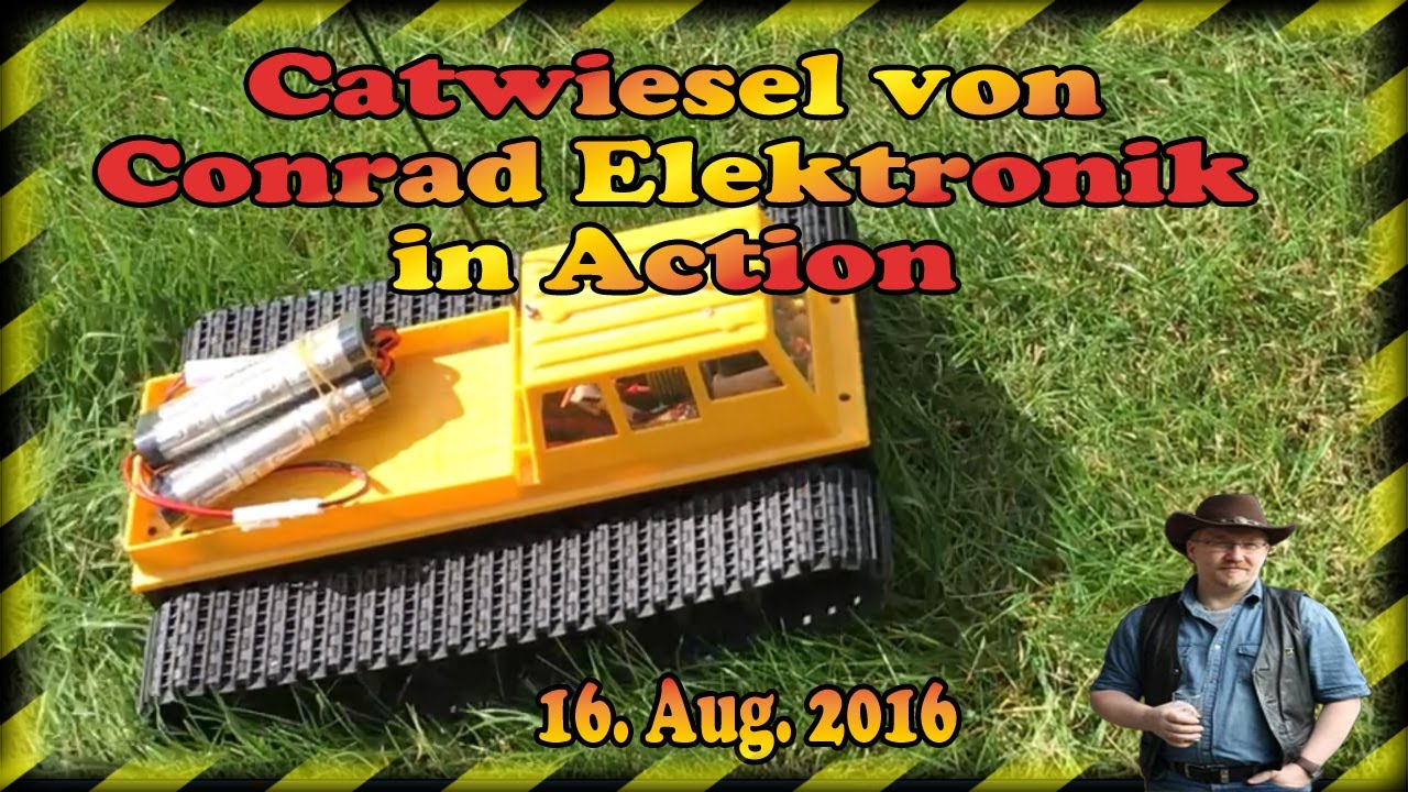 RC Model Catwiesel von Conrad Elektronik in Action