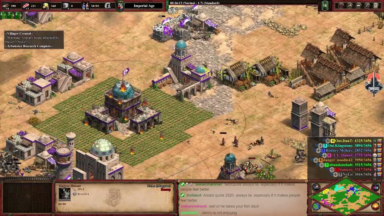 4v4 RF Shu Arbalest & Traction Trebuchets !