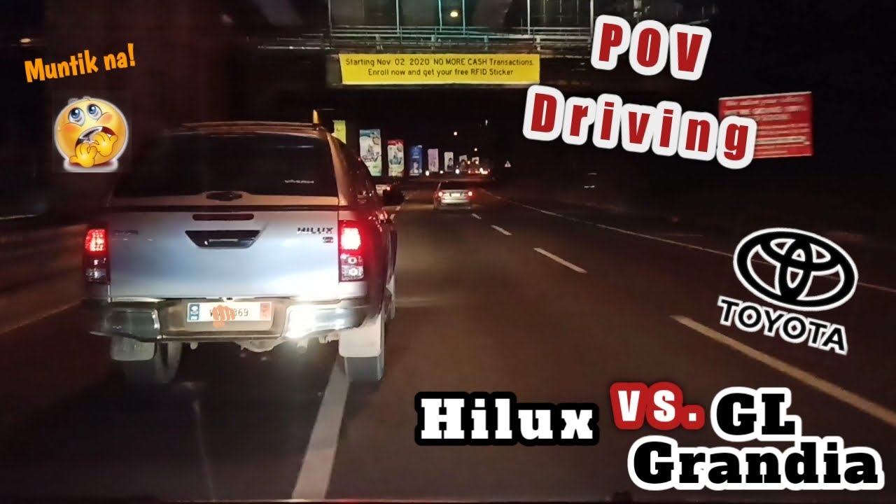 POV Night Drive | TOYOTA HILUX vs GL GRANDIA | Emer Speedmaniac