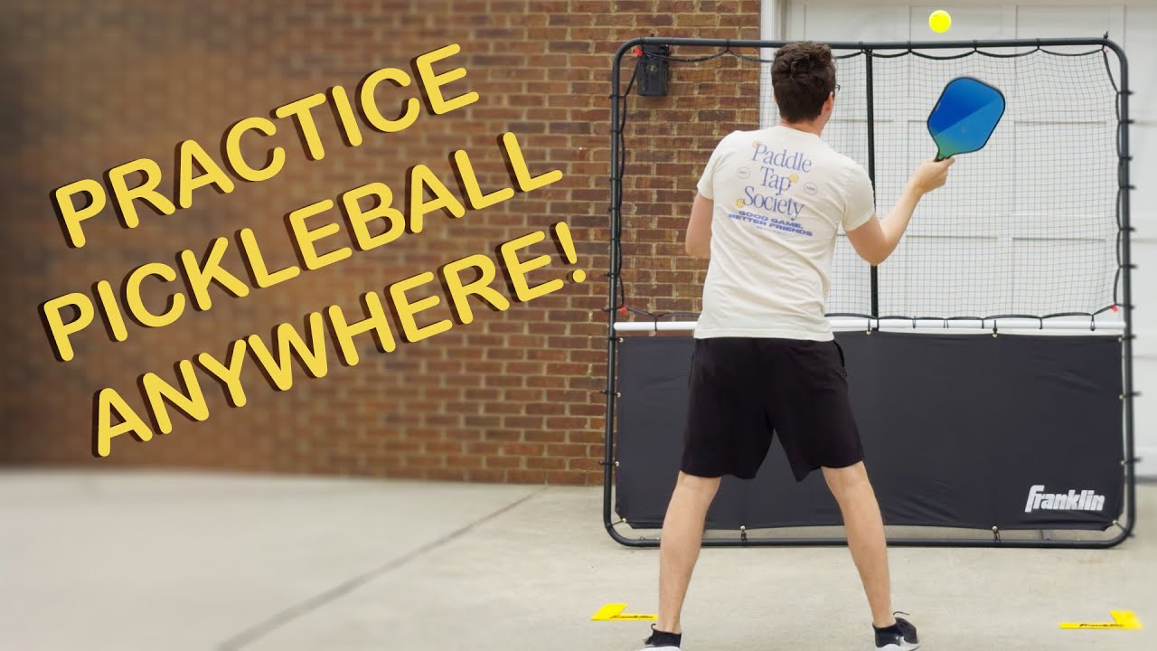 Franklin Pickleball Rebounder Net Setup & Review | Best Solo Pickleball Practice Tool?