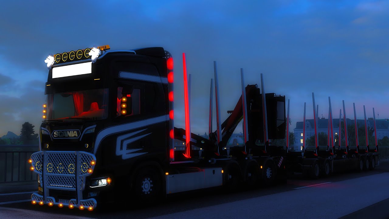 Scania NG S timmerbil | Ets2 truck tuning | Promods