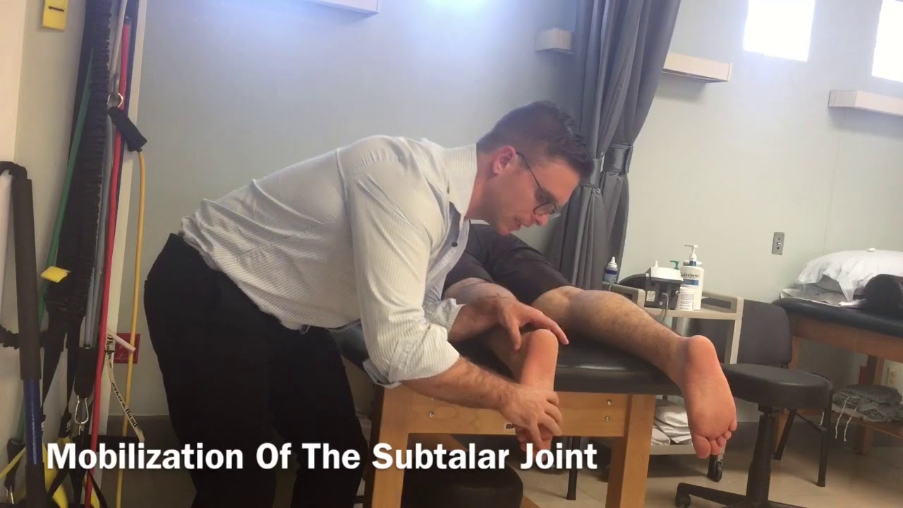 How to mobilize the subtalar joint