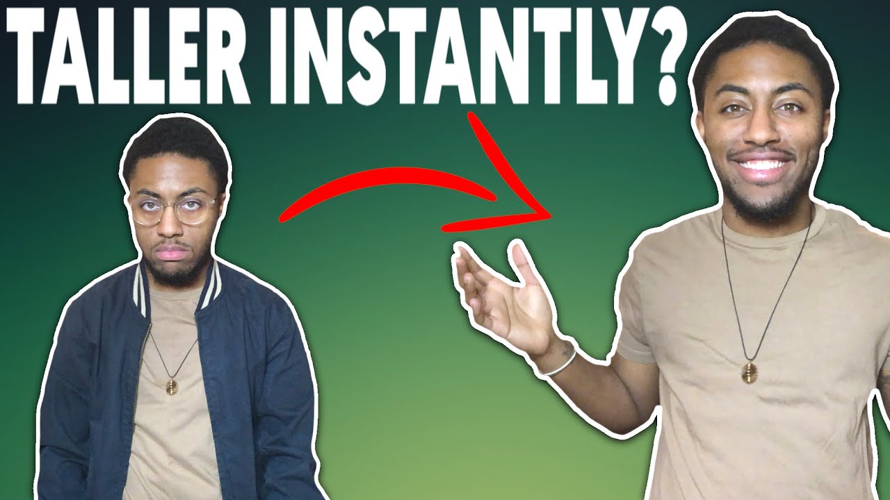 How to Look Taller Instantly (7 HEIGHT HACKS for Short Men)