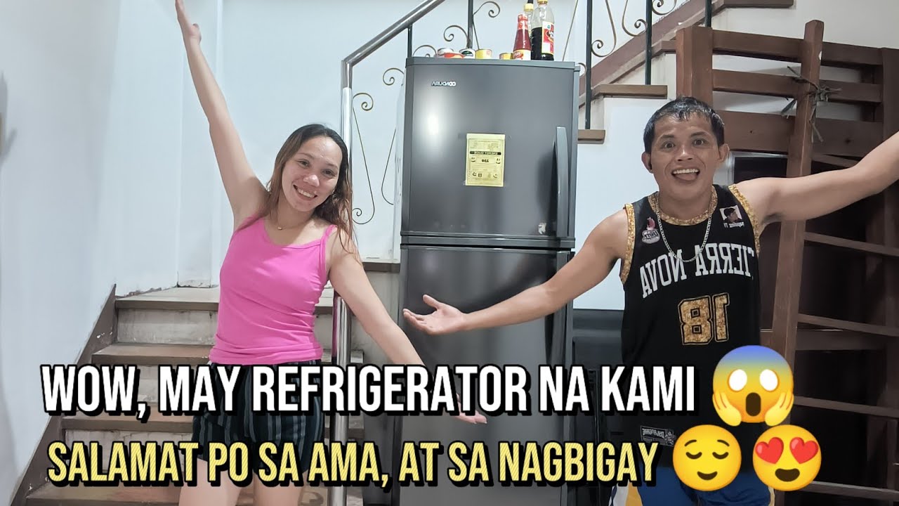YEEEES, MAY REFRIGERATOR NA KAMI 😍 SALAMAT PO SA BUTIHING SPONSOR, SINO KAYA SILA!? 😱🤔