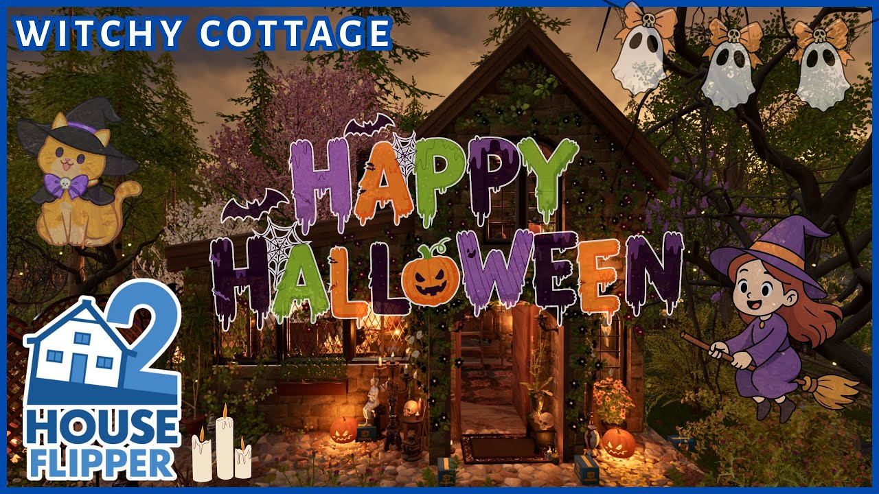 Witchy Cottage 🎃| House Flipper 2 | custom job | community content
