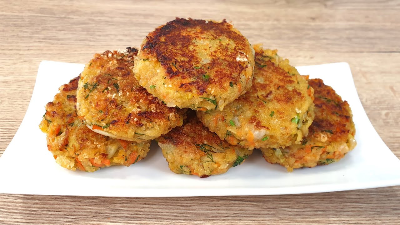Вкусные котлеты из молодой капусты отличная летняя закуска, которая всех приятно удивит 👍