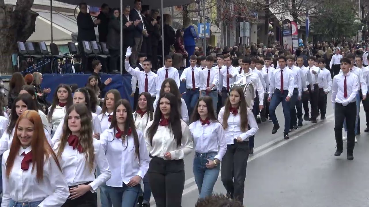 όλη η παρέλαση στο  Ελευθέριο-Κορδελιό 25-3-2025