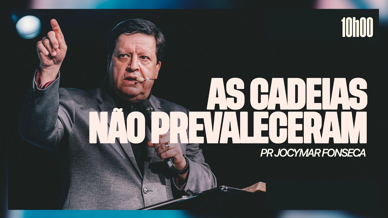 Culto ao Vivo DOMINGO 10h15 | 01/02/2026 | Pr. Jocymar Fonseca