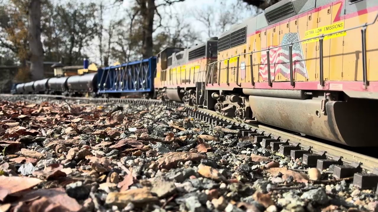 Обзор работ G Scale Hill Job с видом сверху на планировку и переключение передач!