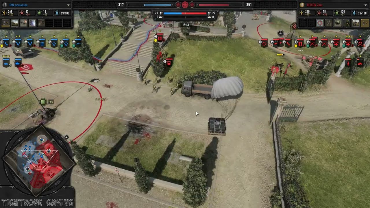 COH3 1v1 Zulu (US) vs momo4sho (WM)