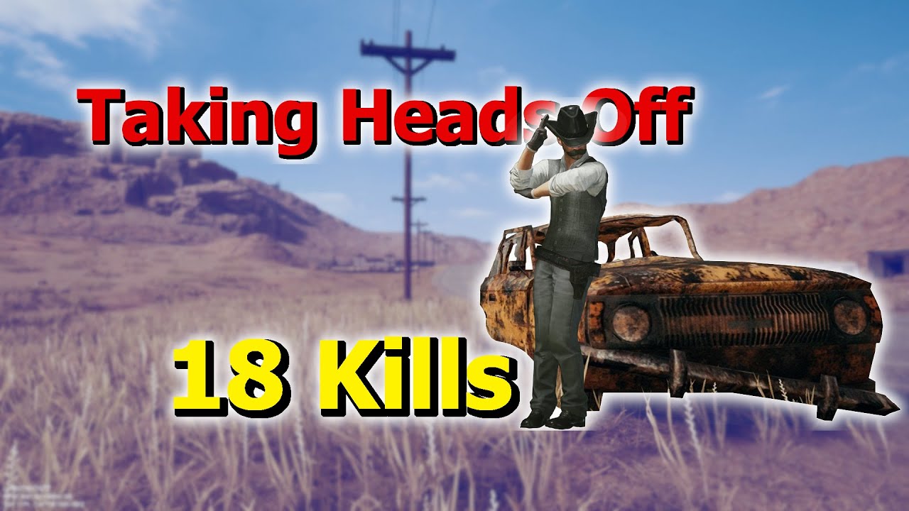 Head Hunting on Miramar for a High Kill Game // PUBG Console
