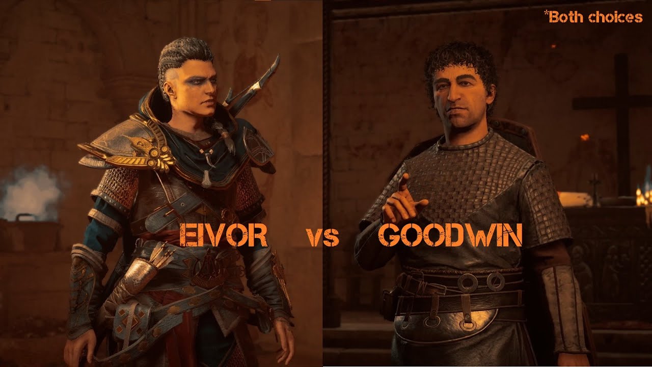 Assassin's Creed Valhalla : EIVOR vs GOODWIN (Both Choices) - Holy day