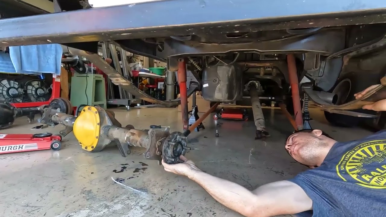 Ford ranger 8.8 axle swap pt3