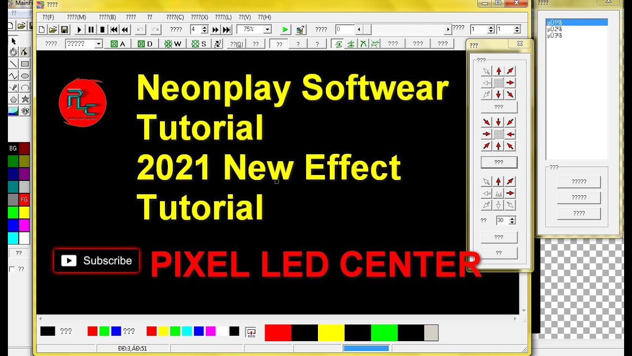 Neon play Softwear 2021 New effect  Tutorial