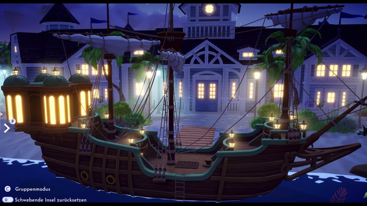 Disney Dreamlight Valley  Mein Island des Wohlgefühls   schwebende Insel Schillernder Strand