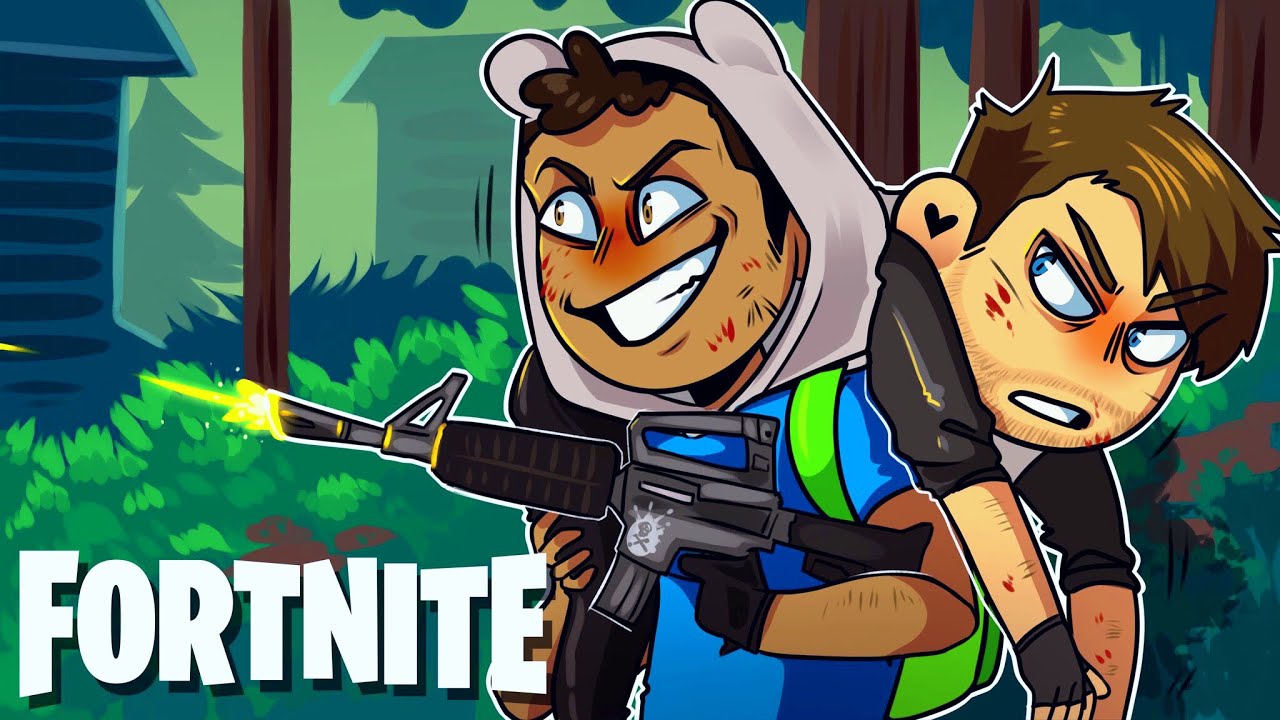 The ROLE REVERSAL! CARRIED By BasicallyIDoWrk in Fortnite Battle Royale