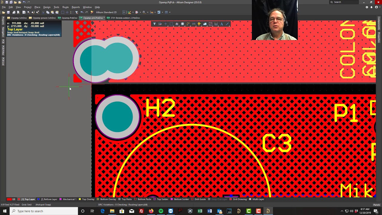 9 Altium Designer 20 Making a Panel of Boards