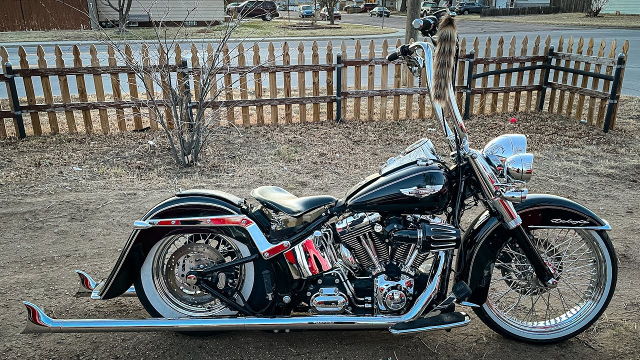 Установка пружинного сиденья на мой Softail Deluxe
