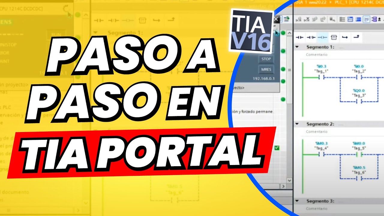 Realiza Correctamente tus primeros pasos en la programación de PLC con TIA PORTAL ❗✅
