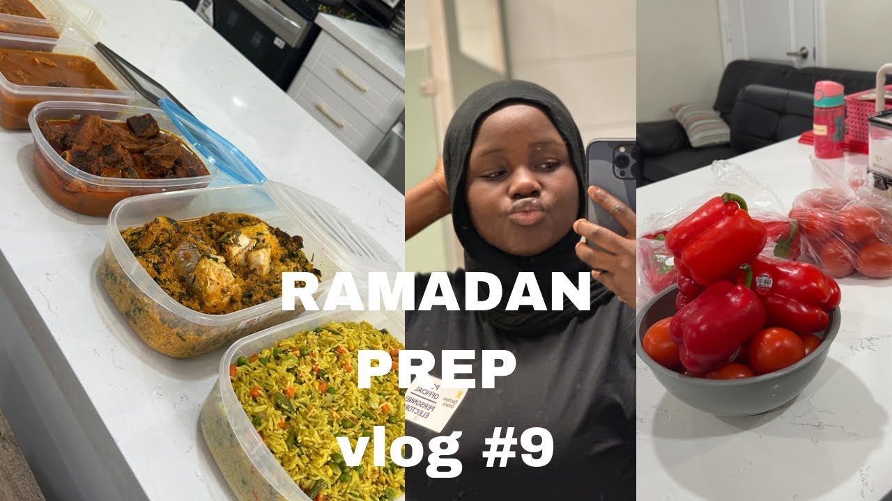 Ramadan Prep Vlog | Cooking + Shopping