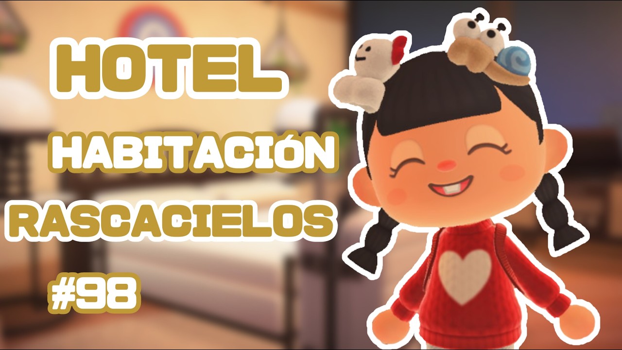HOTEL HABITACION RASCACIELOS!!!! Animl Crossing New Horizons Gameplay Español