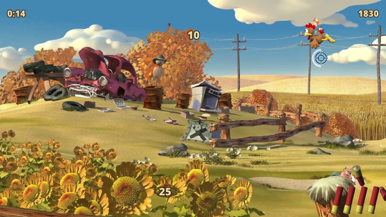 Moorhuhn X - Счёт: 3235