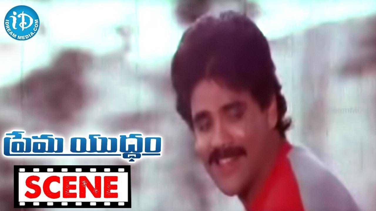 Prema Yuddham Movie Scenes - Amala's First Meet With Nagarjuna || Mohan Babu || Hamsalekha