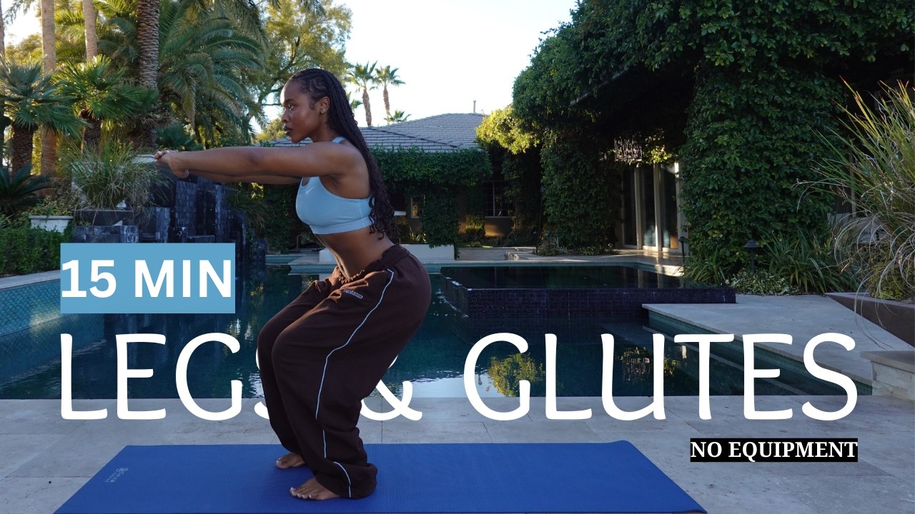 15 min KILLER Legs & Glutes (No Equipment Workout)