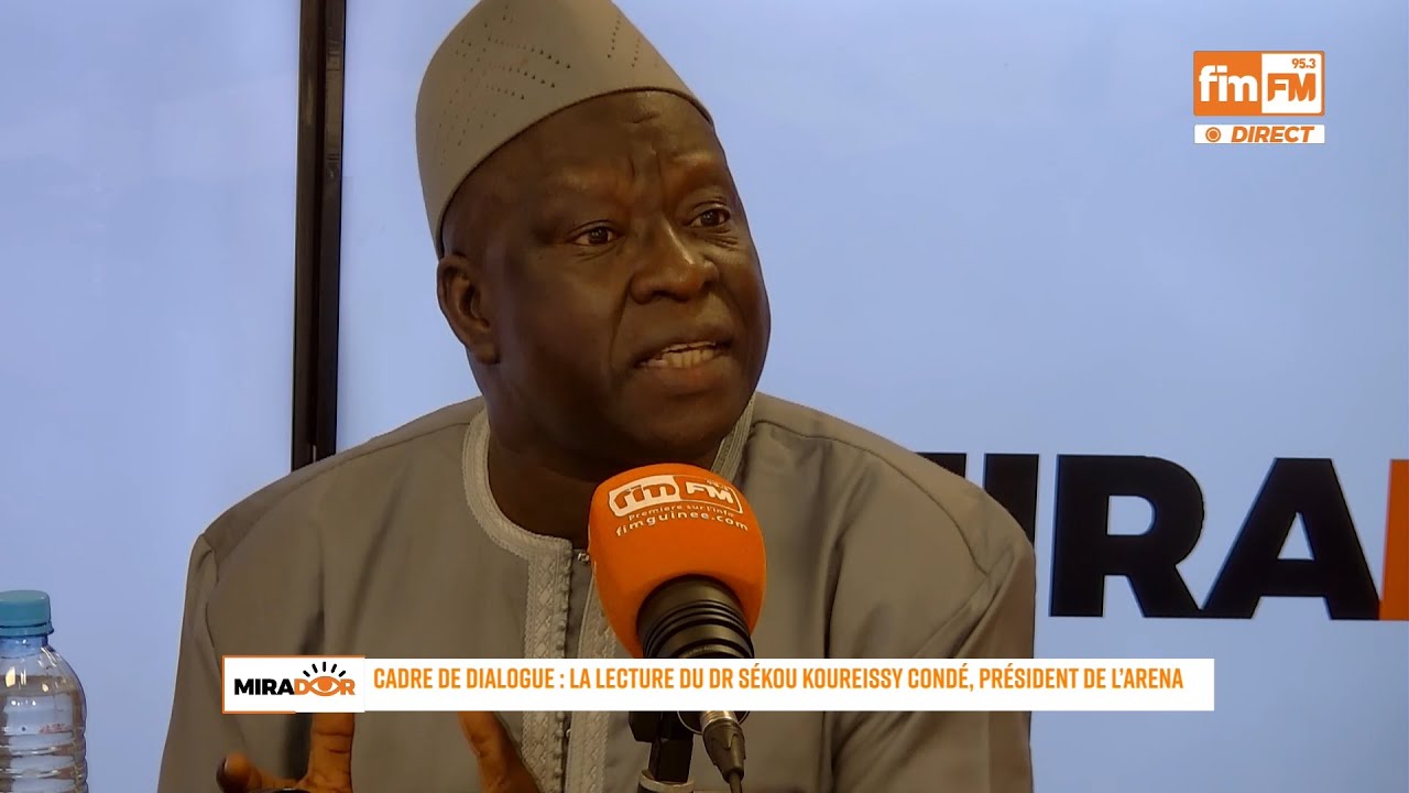 Extrait du Passage de  Dr Sékou Koureissy Condé, Président de l’ARENA