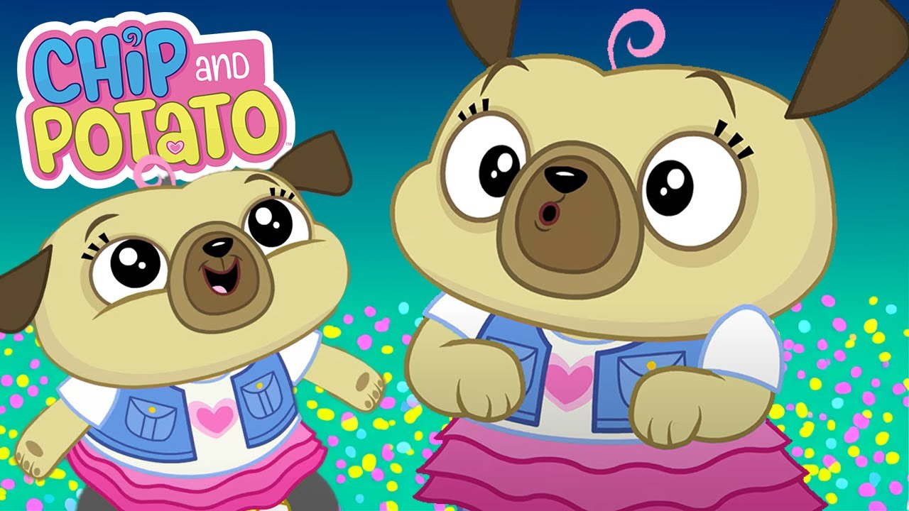 Młodsza siostra Chipa // Chip po szkole | Chip and Potato - WildBrain | Filmy dla dzieci