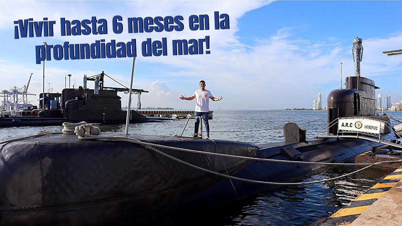 ¿Como es la VIDA a bordo de un SUBMARINO? 😮 Armada Nacional Colombiana