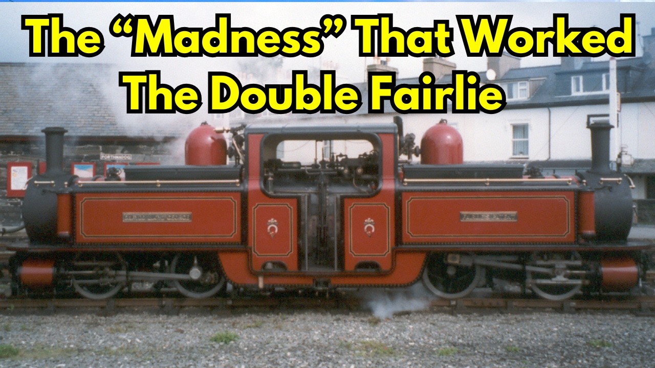 «Безумие», которое сработало: Double Fairlie и железная дорога Фестиниог #ffestiniog #railway