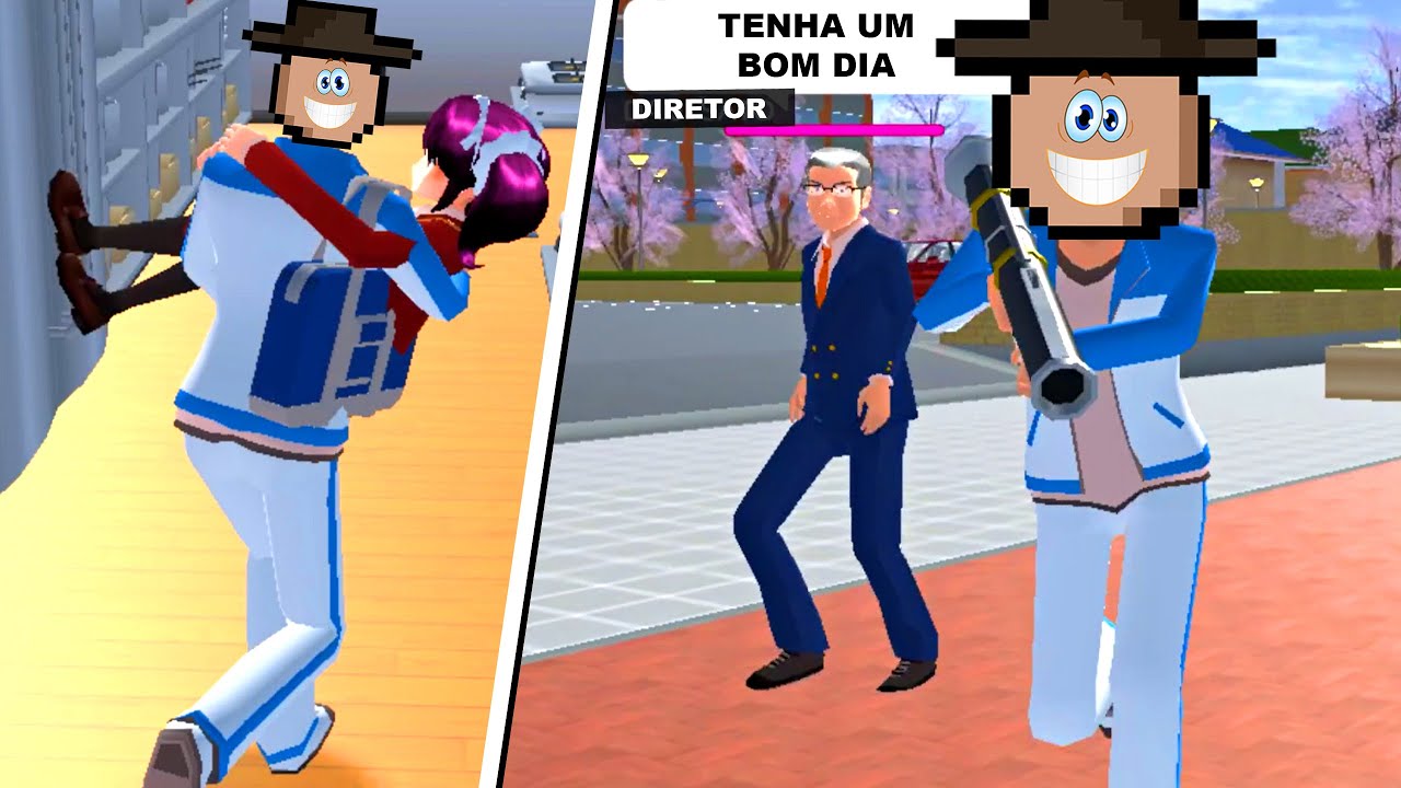 SOU O PIOR ALUNO DA ESCOLA (Sakura School Simulator • Parte 2)