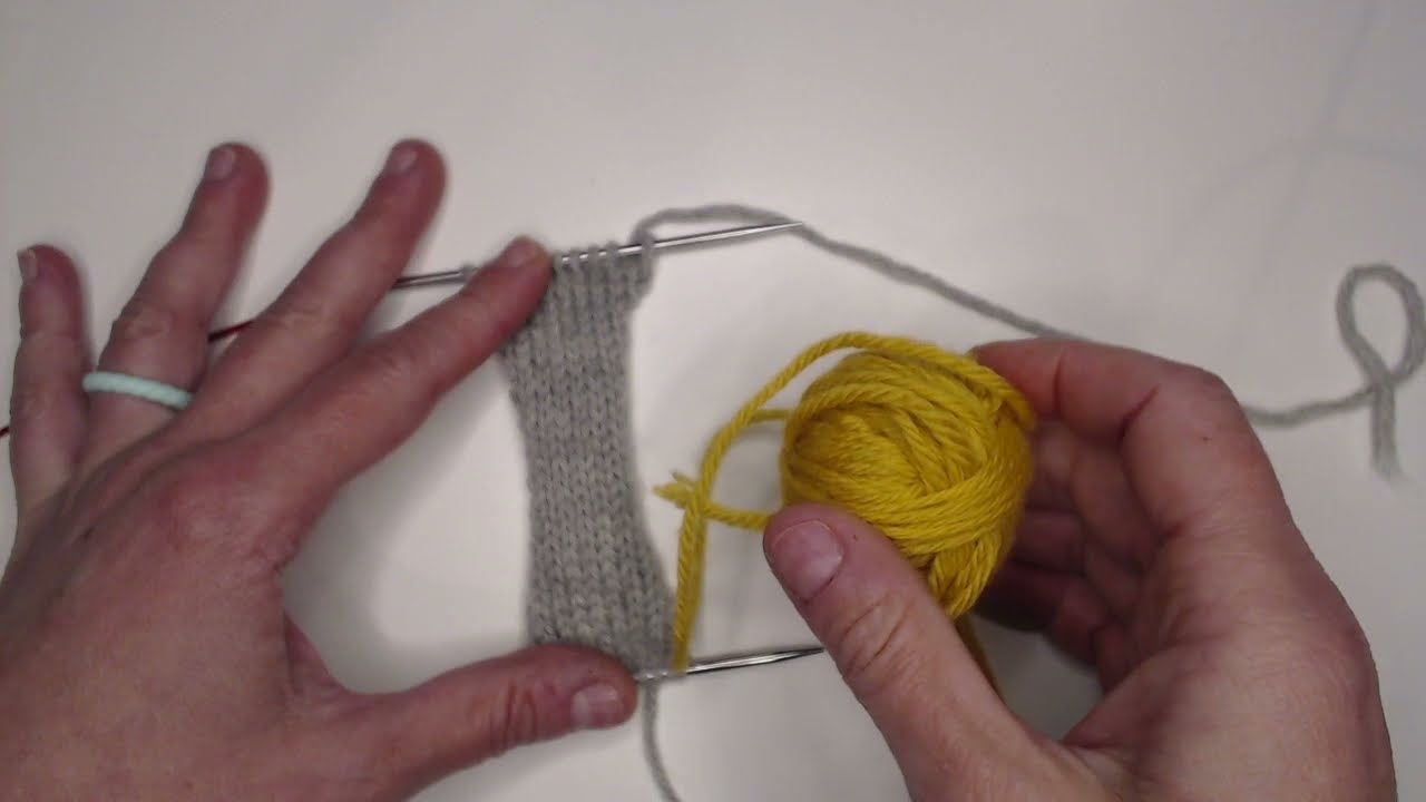 3-needle bind-off / 3-needle join