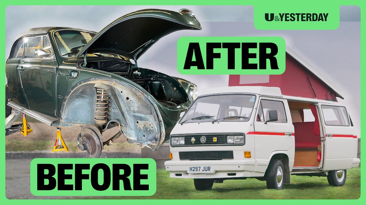 Restoration of VW Beetle & VW T25 Campervan | Bangers & Cash Restoring Classics