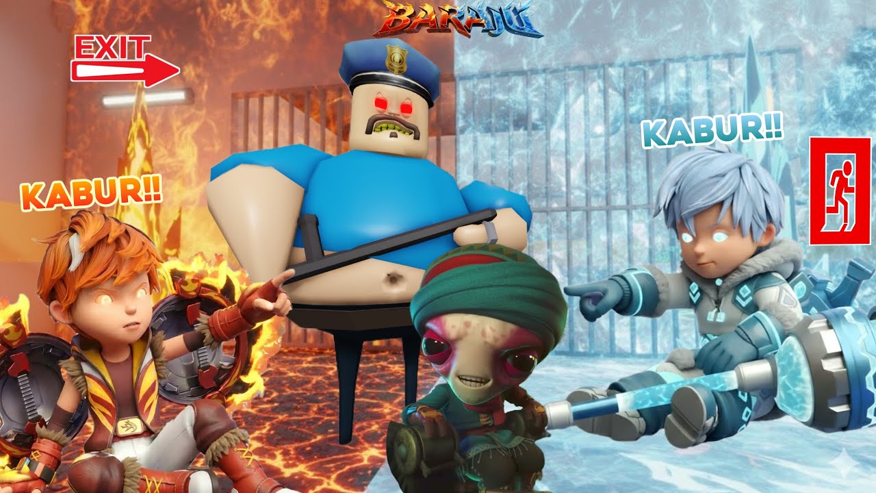 BOBOIBOY NOVA & BOBOIBOY BLIZZARD MASUK PENJARA PAK PATO?!