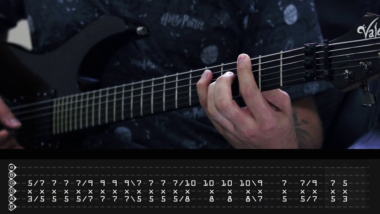 My Chemical Romance - I Don't Love You (Guitar tabs)