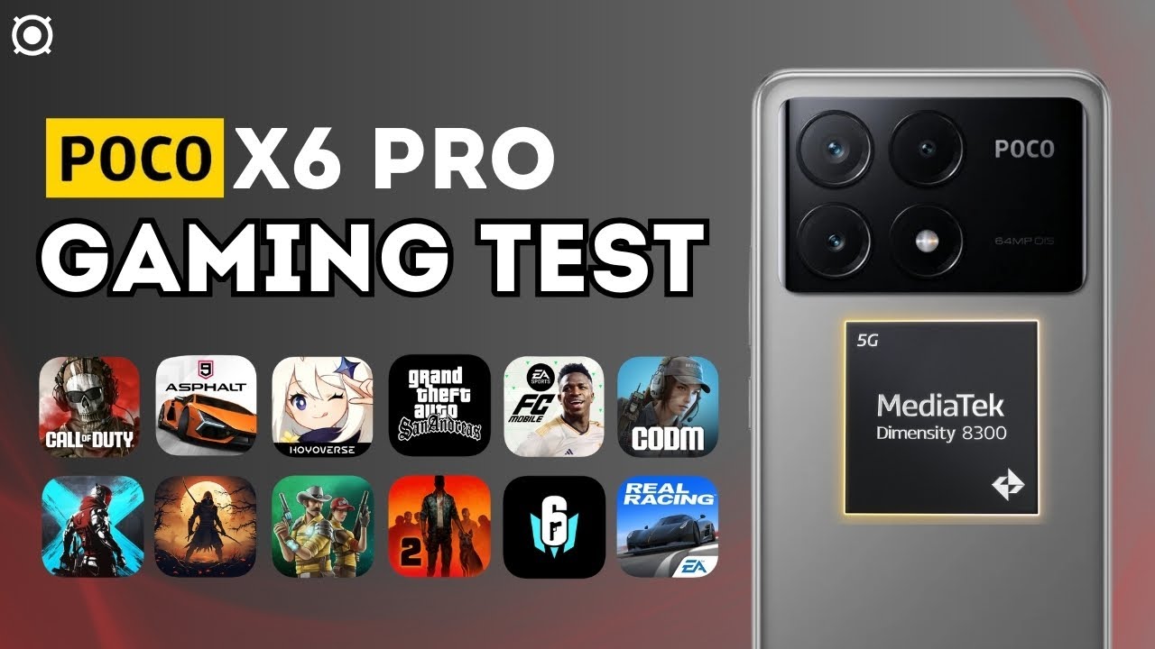 Lo corre todo! 😱 | Poco X6 Pro Gaming Test | Prueba de rendimiento