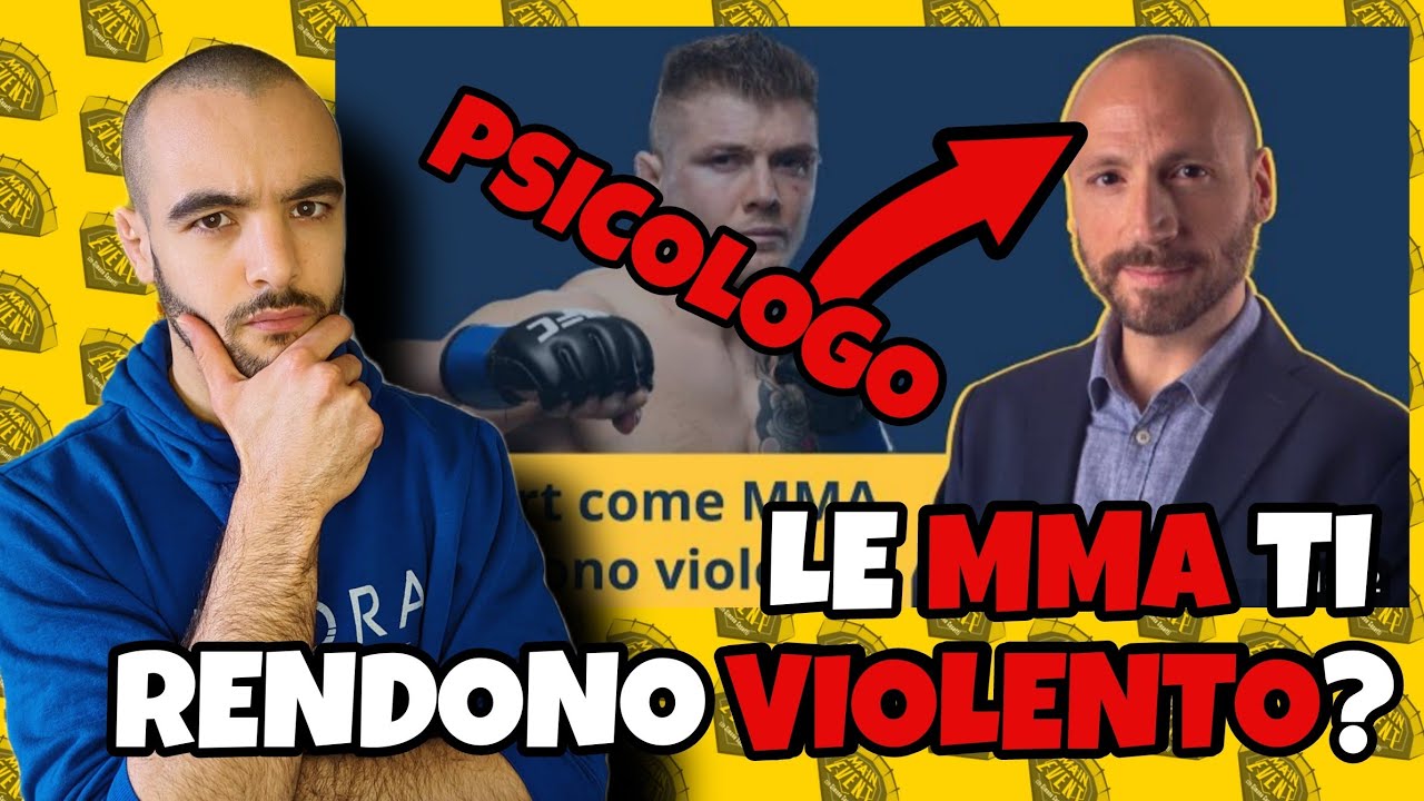 Rispondo allo PSICOLOGO: fare MMA può renderti VIOLENTO? - Reaction al Dr. Gennaro Romagnoli