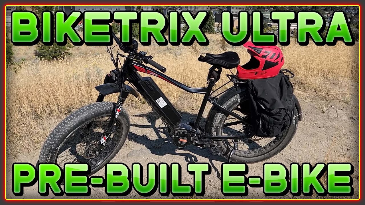 Bafang Ultra BikeTrix Juggernaut, Pre built e-bike video walkaround