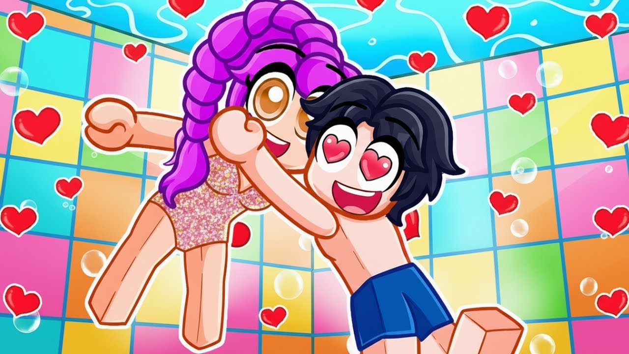 Roblox: Rumi Trapped at a Secret Boys-Only Pool Party!