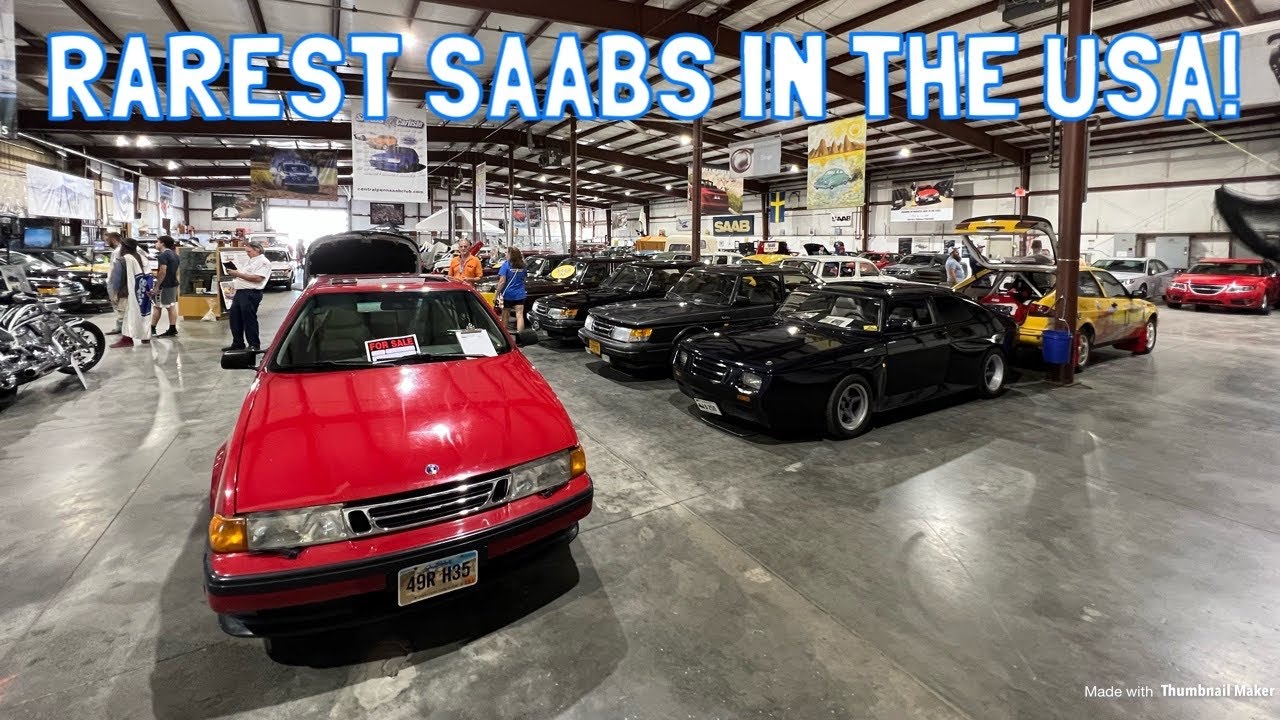 Touring the Saab Heritage Car Museum!
