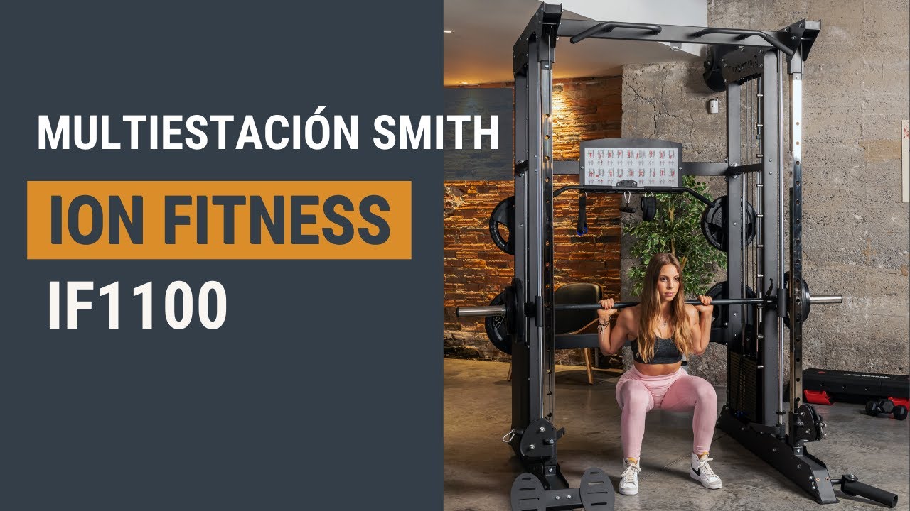 [Multiestaci&oacute;n Smith ION Fitness IF1100] &iexcl;El Gimnasio Completo en Casa! 🏋️&zwj;♂️🔥
