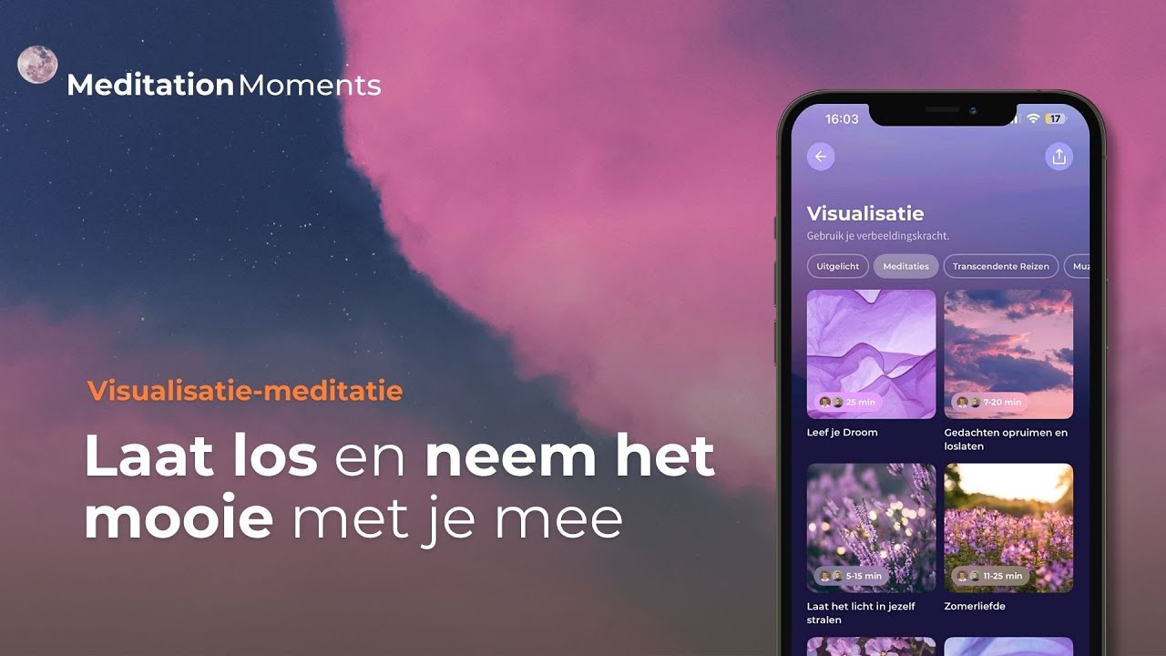 Visualisatie meditatie | Laat los en neem het mooie met je mee | Emoties loslaten & rust vinden