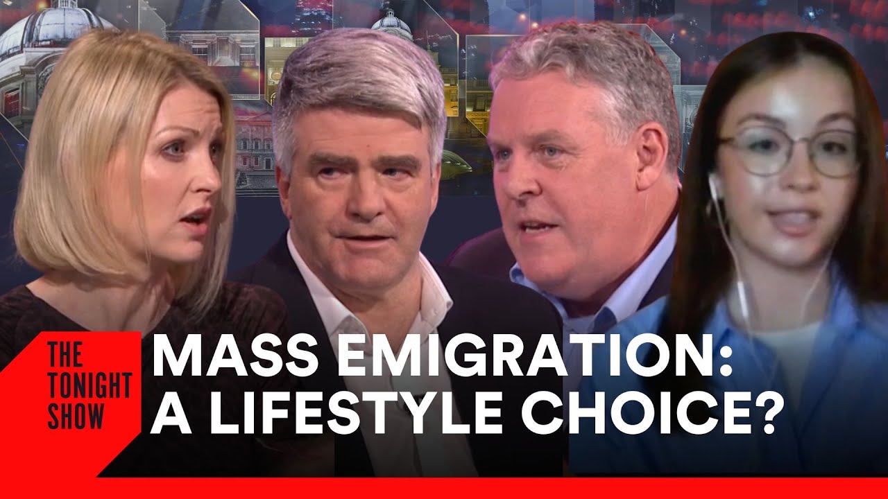 Generation Emigration: 70% of Young People Are Now Considering Emigration | The Tonight Show